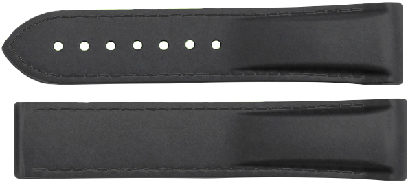 Omega Black Rubber Strap 22mm for Planet Ocean 98000363