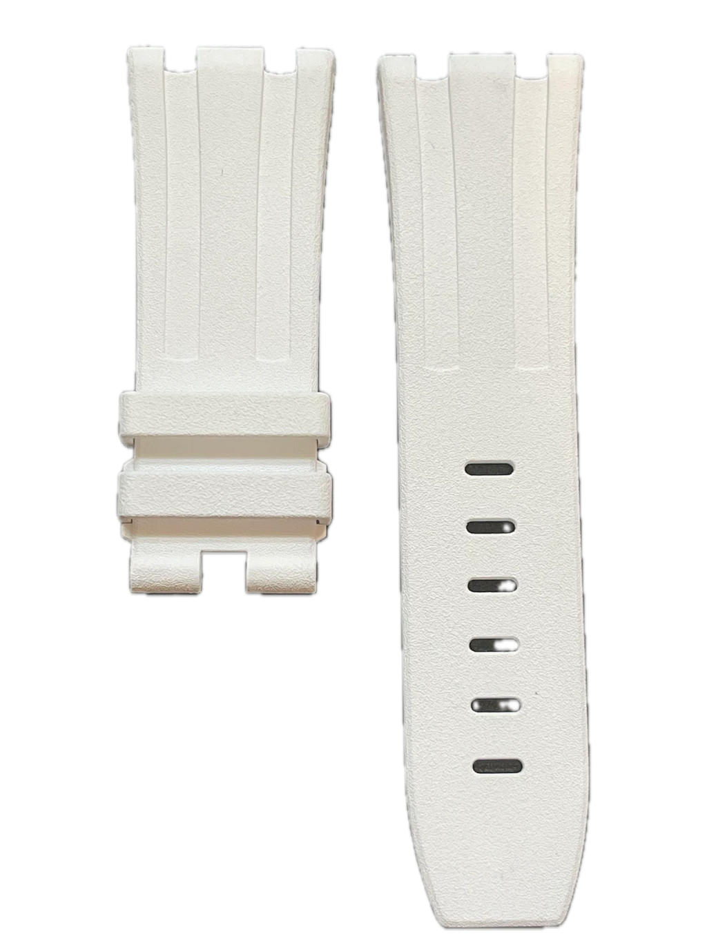 Audemars Piguet White Rubber Strap for Diver / Royal Oak Offshore 28/24