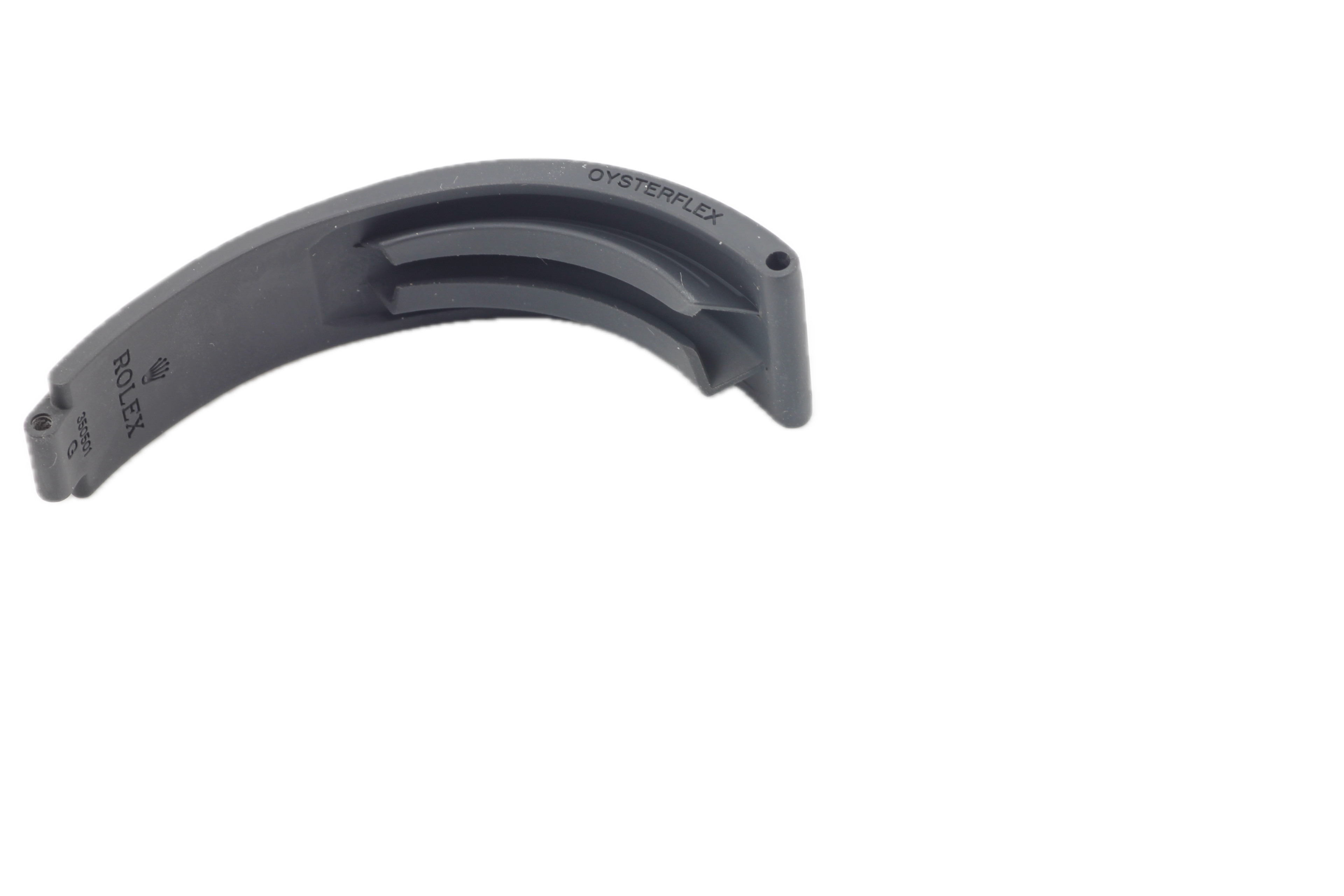 Rolex Daytona Oysterflex Black Rubber Silicon Diver Strap 20mm (SIZE G) 350501