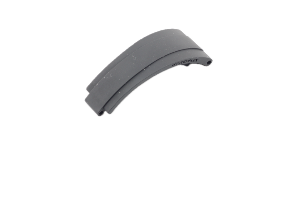 Rolex Daytona Oysterflex Black Rubber Silicon Diver Strap 20mm (SIZE E)