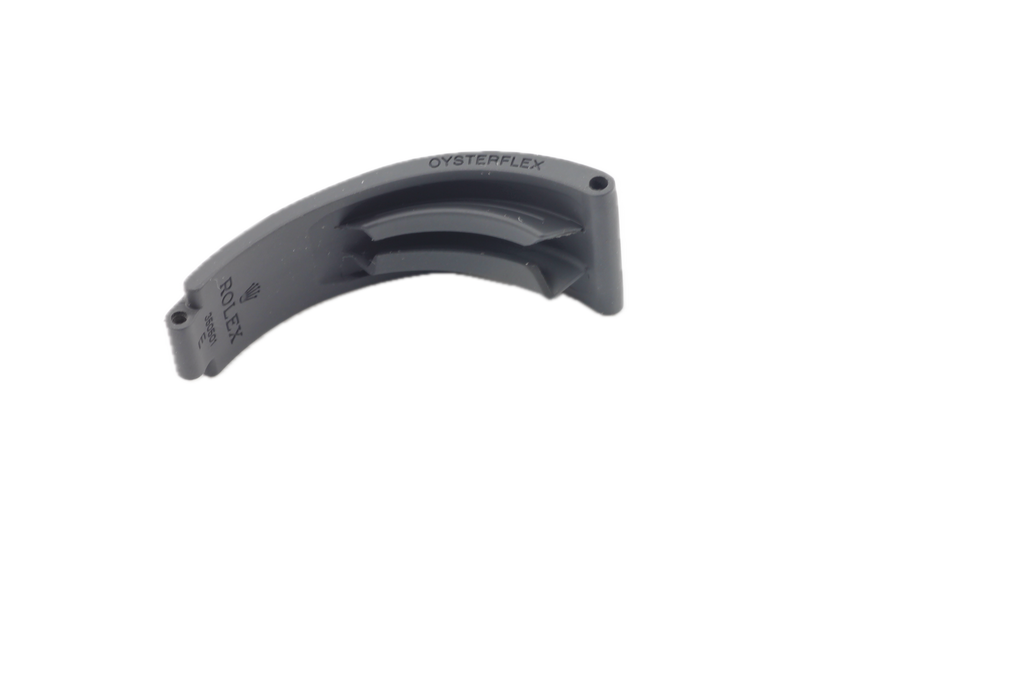 Rolex Daytona Oysterflex Black Rubber Silicon Diver Strap 20mm (SIZE E)