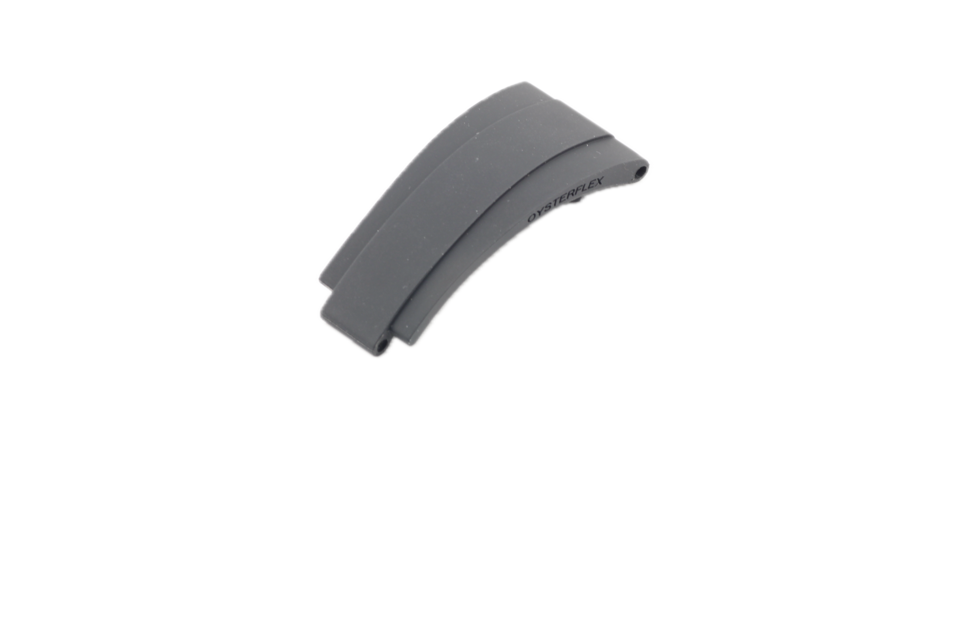 Rolex Daytona Oysterflex Black Rubber Silicon Diver Strap 20mm (SIZE D)