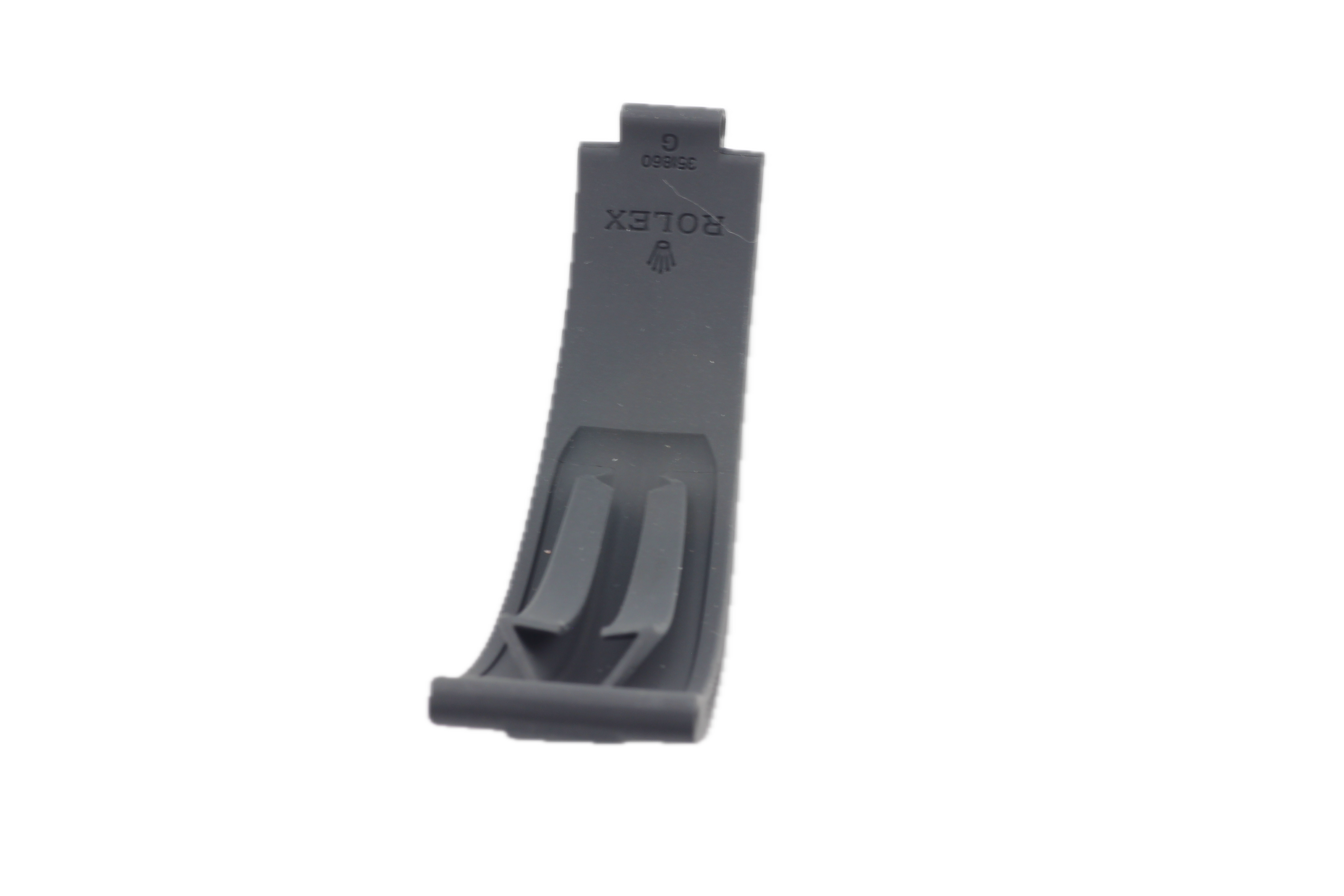 Rolex Daytona Oysterflex Black Rubber Silicon Diver Strap 21mm (SIZE G) 351525