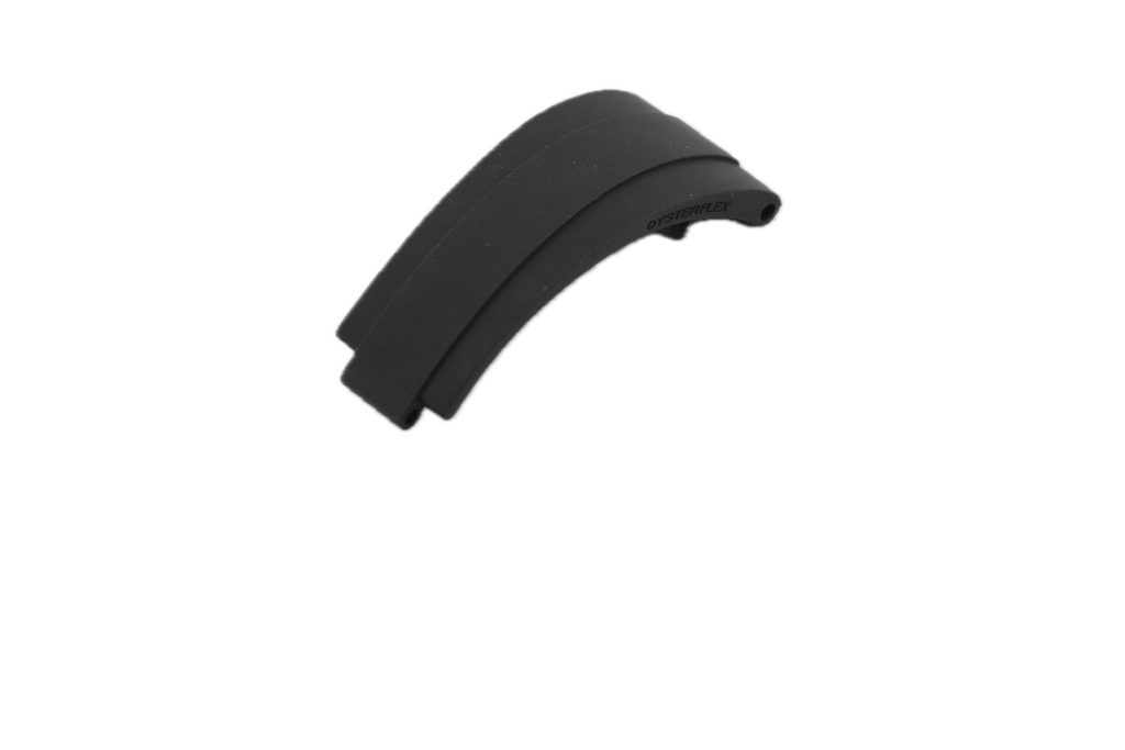 Rolex Sky-Dweller Oysterflex Black Rubber Silicon Diver Strap 22mm (SIZE E) 351860