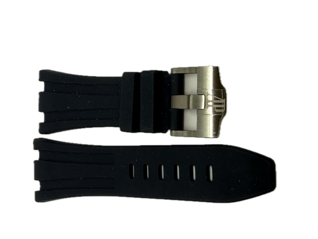Audemars Piguet Navy Blue Rubber Strap for Diver / Royal Oak Offshore 28/22 w/ Buckle