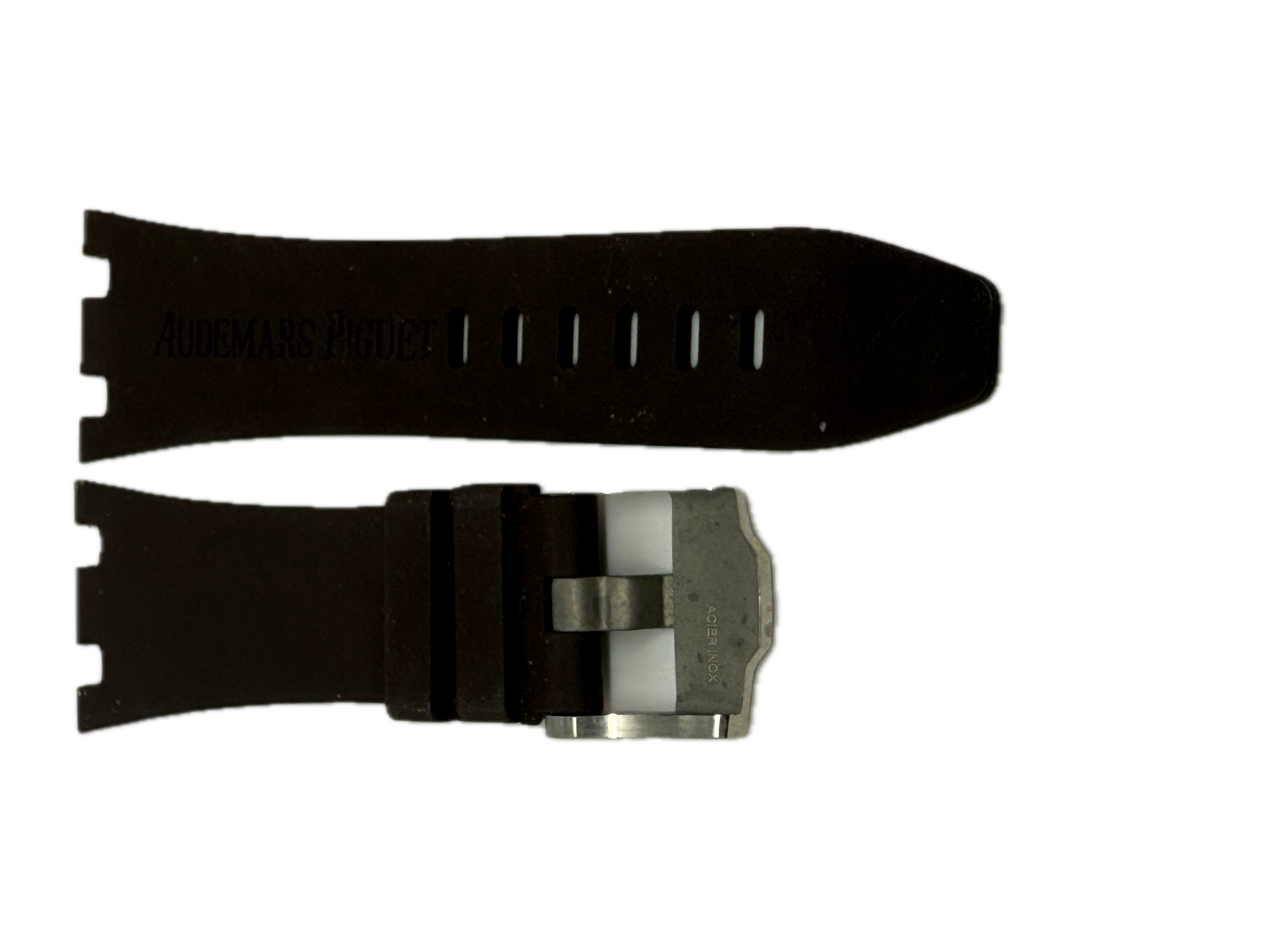 Audemars Piguet Brown Rubber Strap for Diver / Royal Oak Offshore 28/22 w/ Buckle