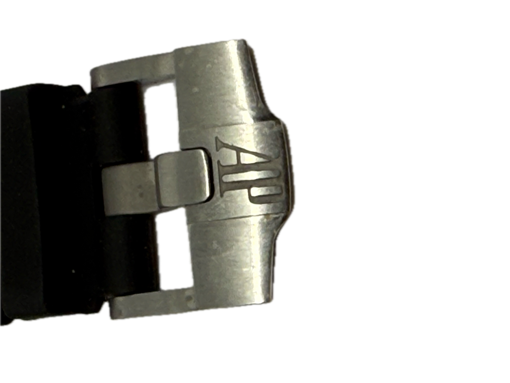 Audemars Piguet Black Rubber Strap for Diver / Royal Oak Offshore 28/22 w/ Buckle