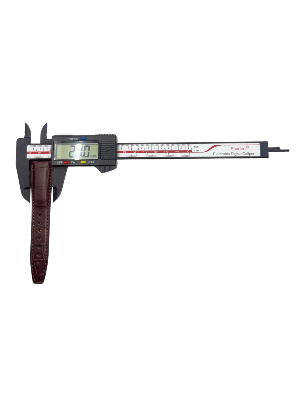 IWC Brown Alligator Watch Strap Band w/ Deployment Buckle 21/18 Authentic OEM