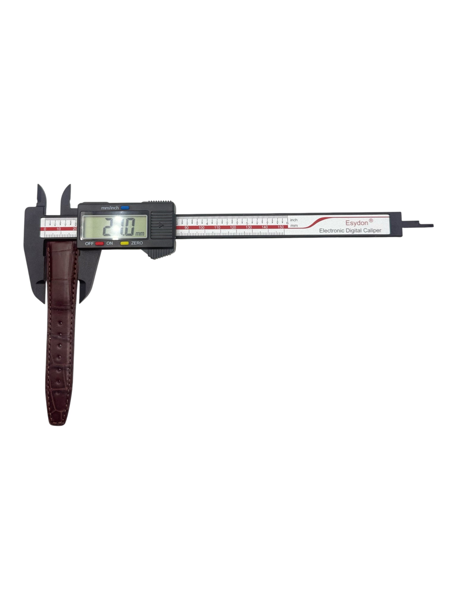 IWC Brown Alligator Watch Strap Band w/ Deployment Buckle 21/18 Authentic OEM