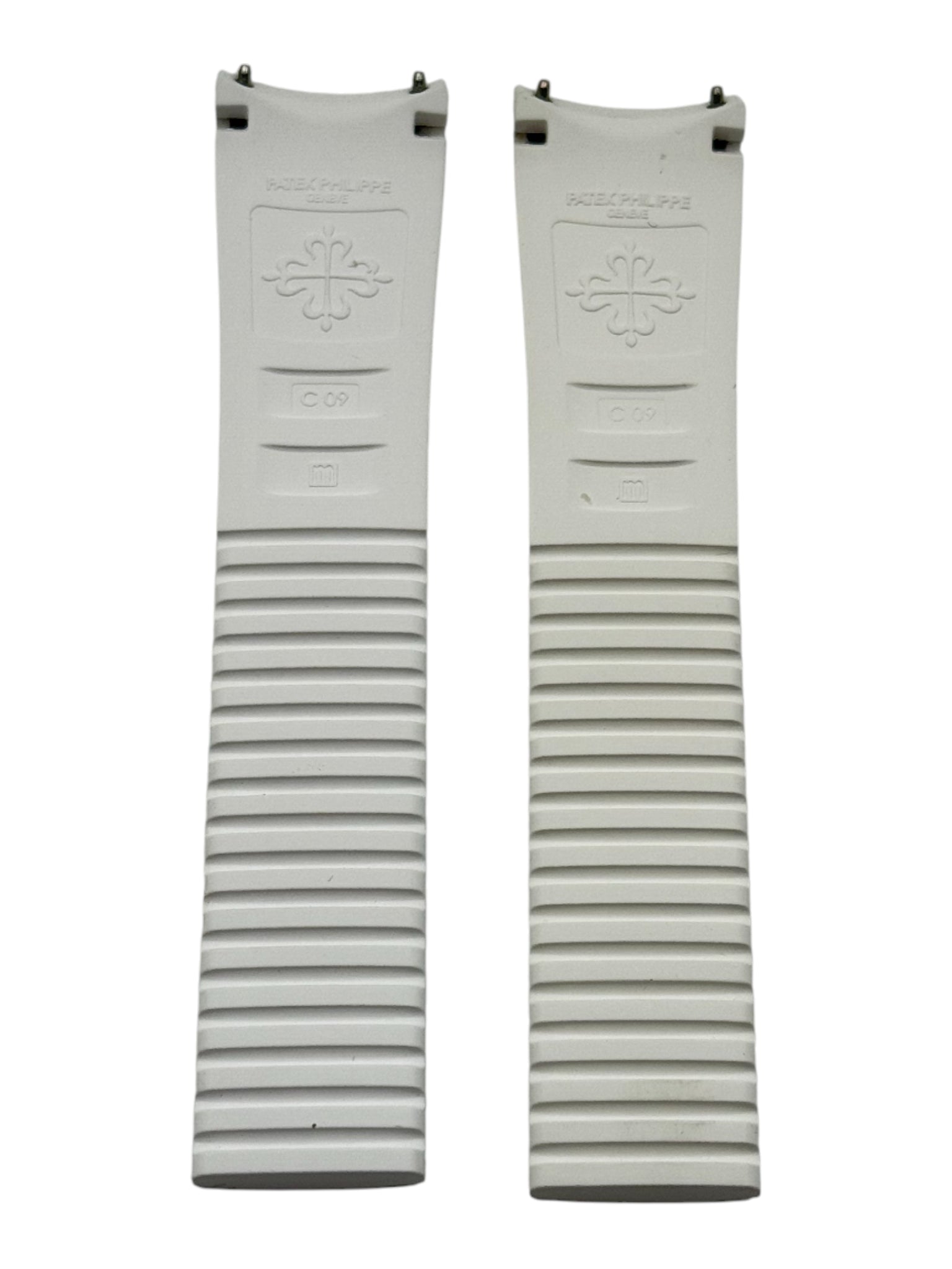 Patek Philippe Aquanaut 5167 / 5164 White Rubber Strap 21/18mm OEM Genuine Uncut New