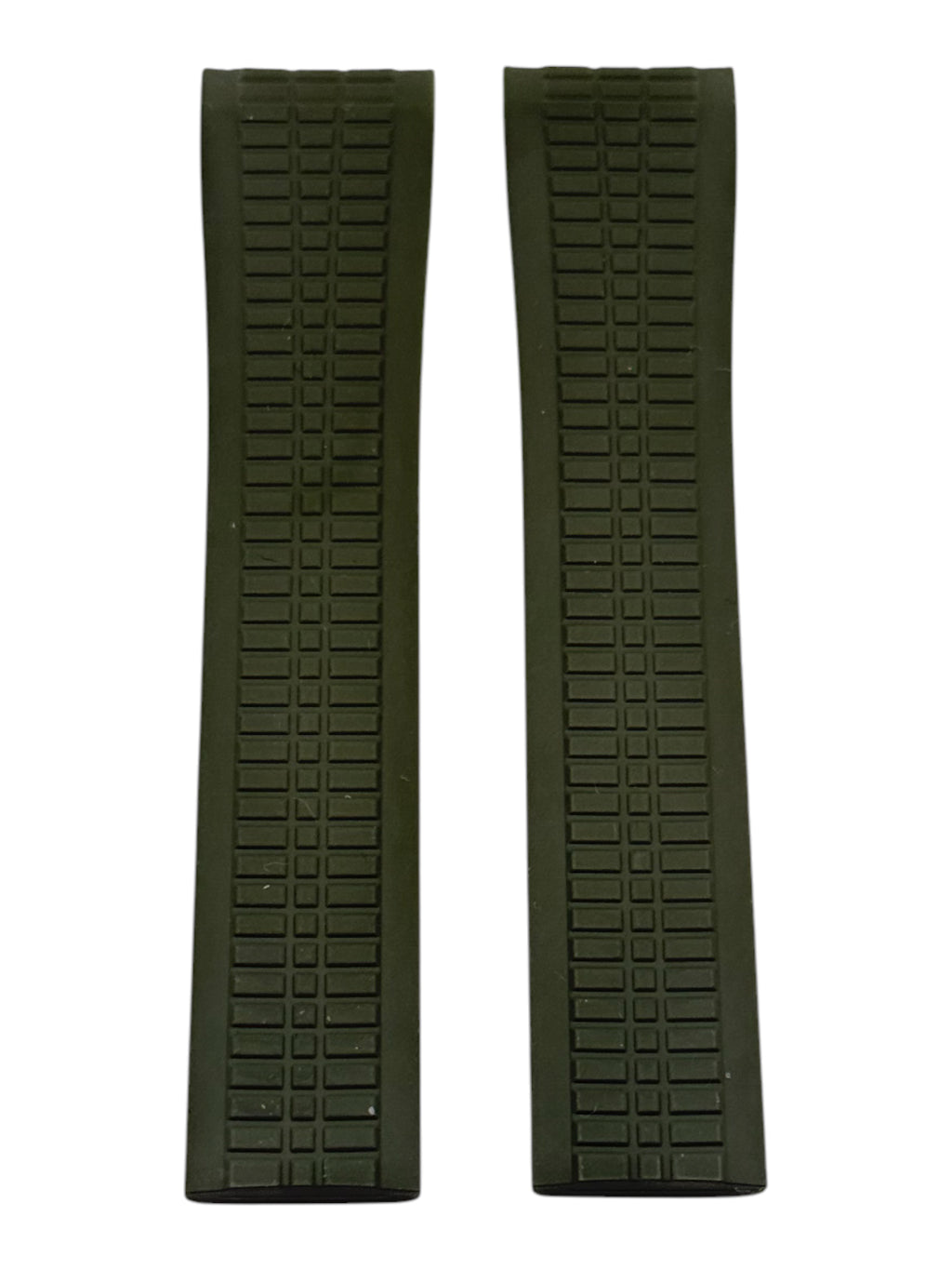 Patek Philippe Aquanaut 5167 / 5164 Khaki Green Rubber Strap 21/18mm OEM Genuine Uncut New