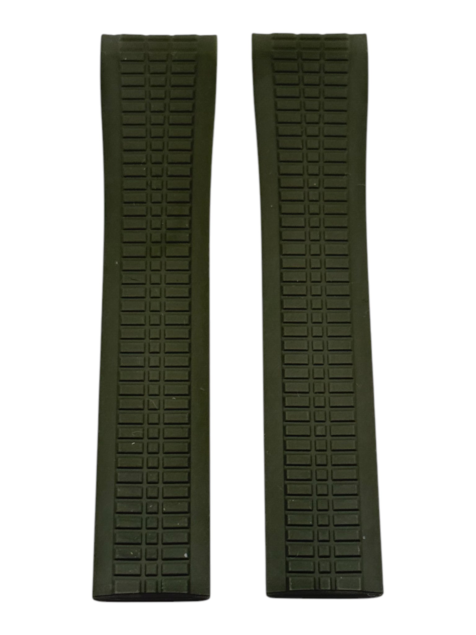 Patek Philippe Aquanaut 5167 / 5164 Khaki Green Rubber Strap 21/18mm OEM Genuine Uncut New