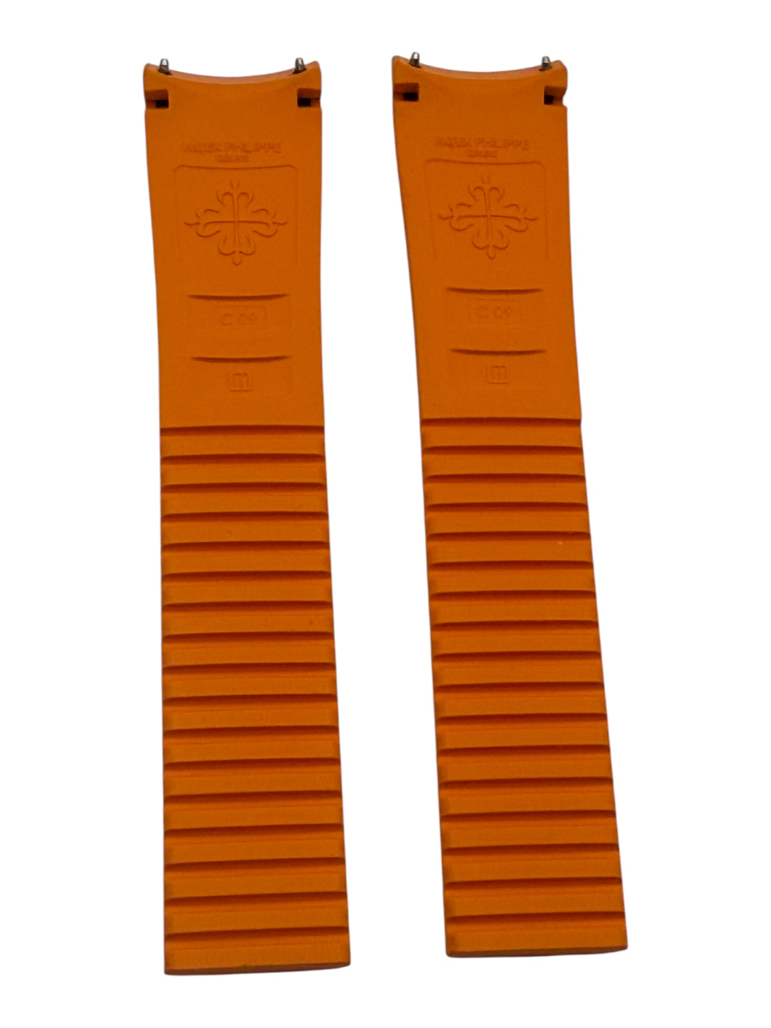 Patek Philippe Aquanaut 5167 / 5164 Orange Rubber Strap 21/18mm OEM Genuine Uncut New