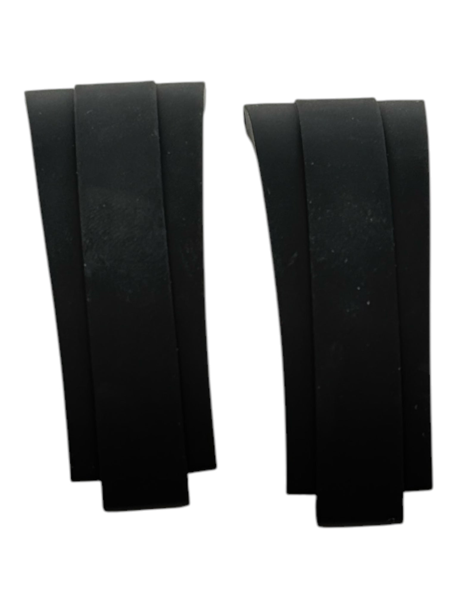 Rolex Daytona Oysterflex Black Rubber Silicon Diver Strap SET 20mm (E + E)