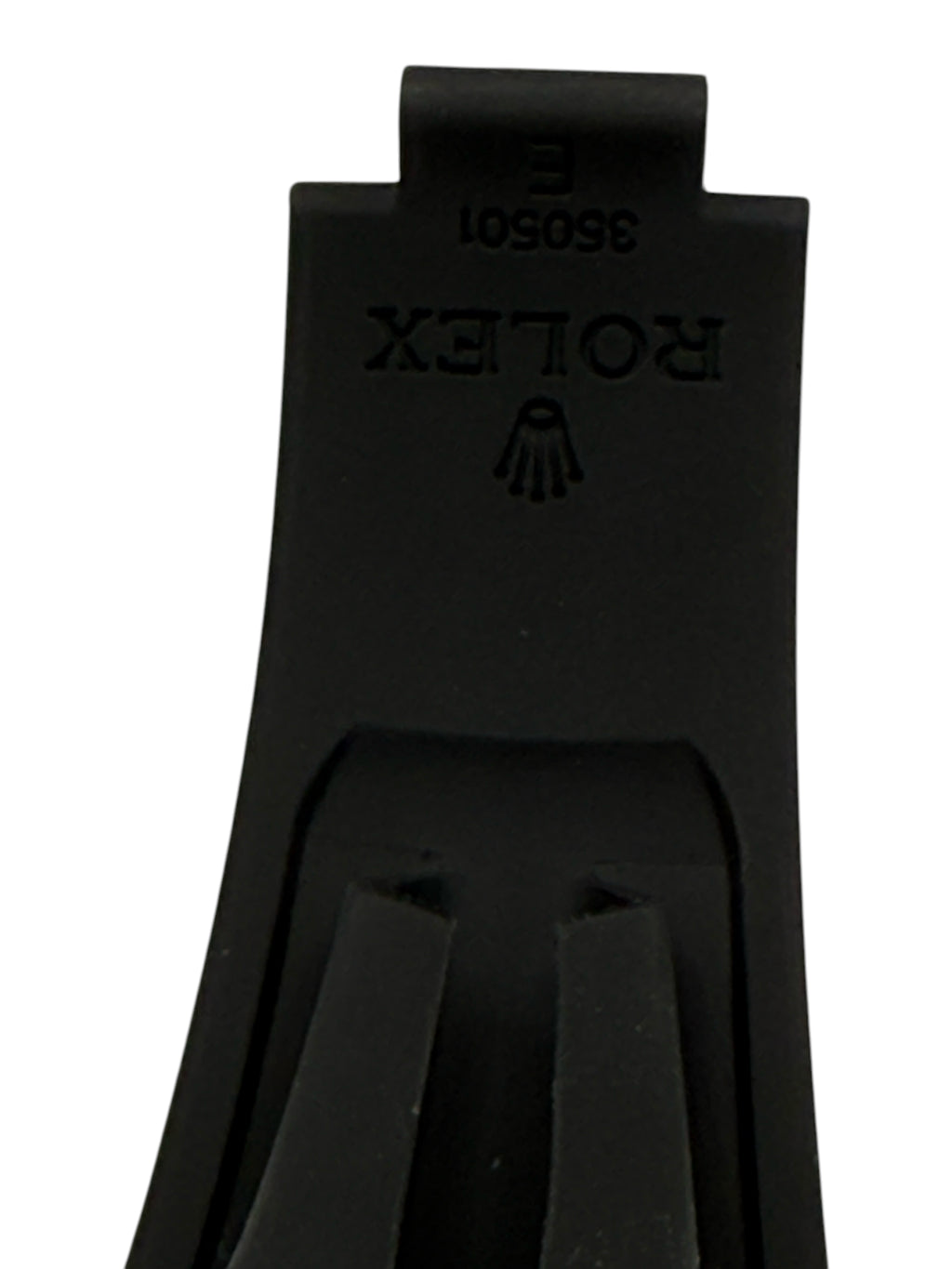 Rolex Daytona Oysterflex Black Rubber Silicon Diver Strap 20mm (SIZE E)