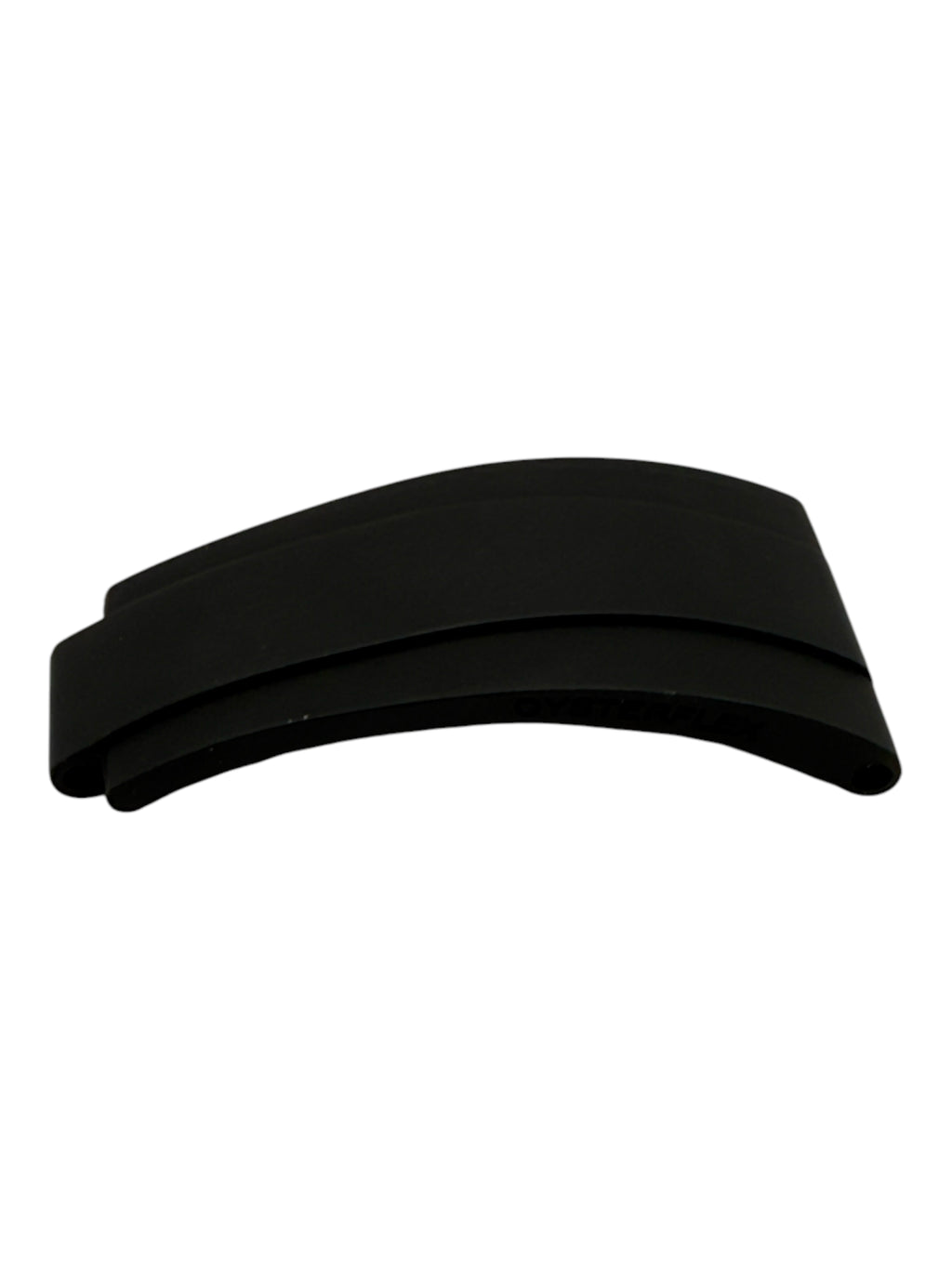 Rolex Daytona Oysterflex Black Rubber Silicon Diver Strap 20mm (SIZE D)