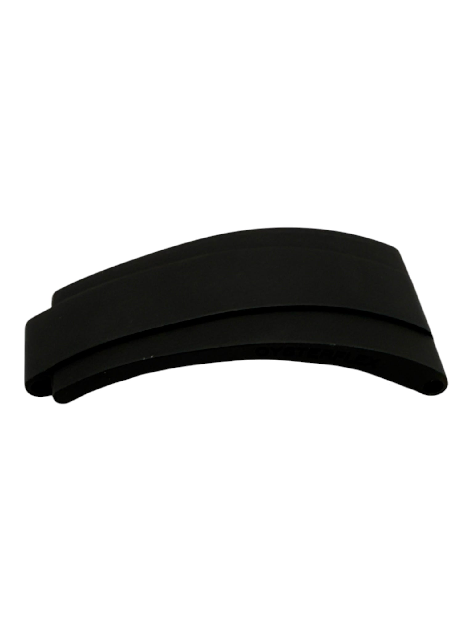 Rolex Daytona Oysterflex Black Rubber Silicon Diver Strap 20mm (SIZE D)