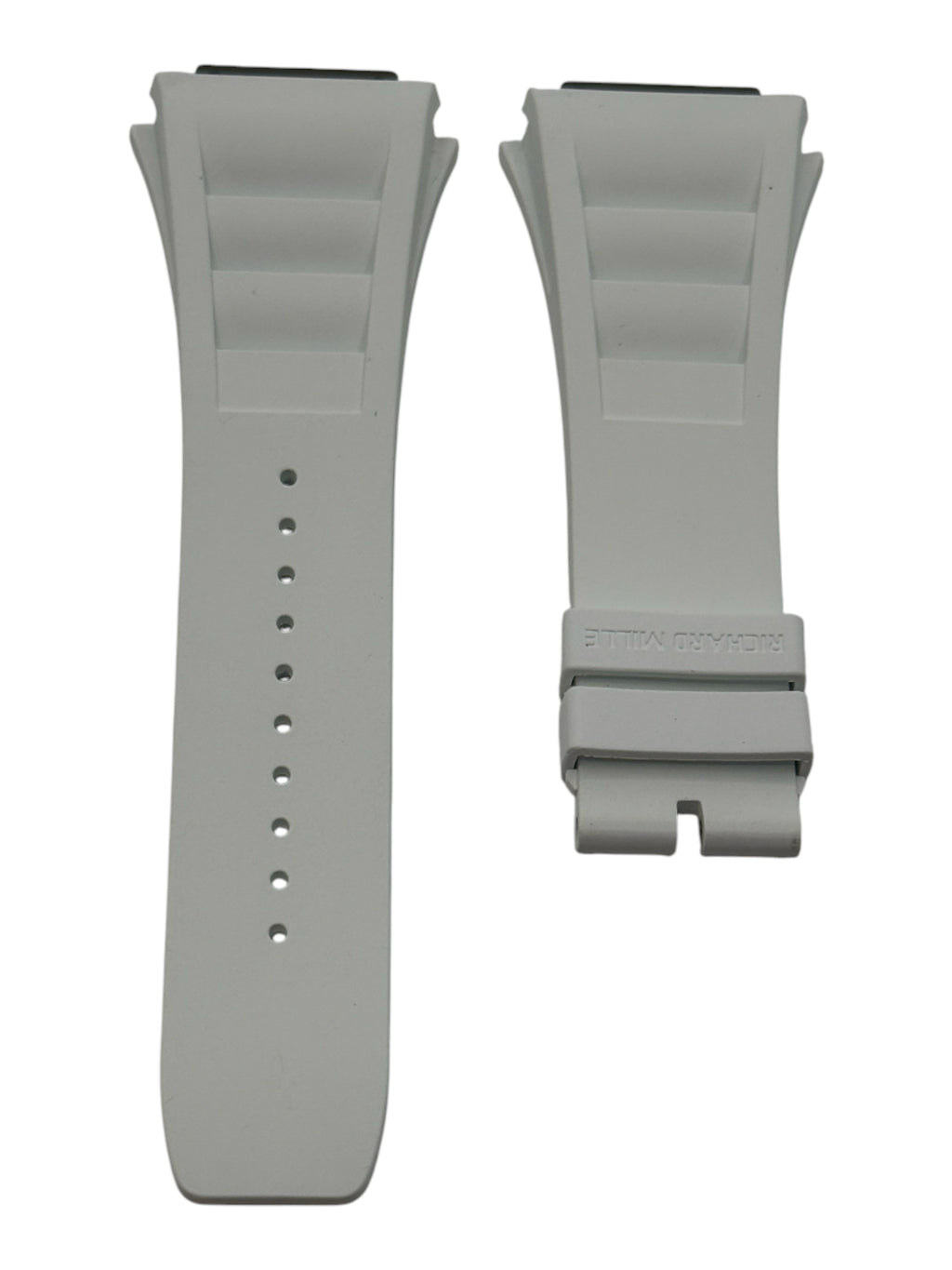 Richard Mille White Rubber Strap for RM035 RM055 RM030 NEW OEM 30M