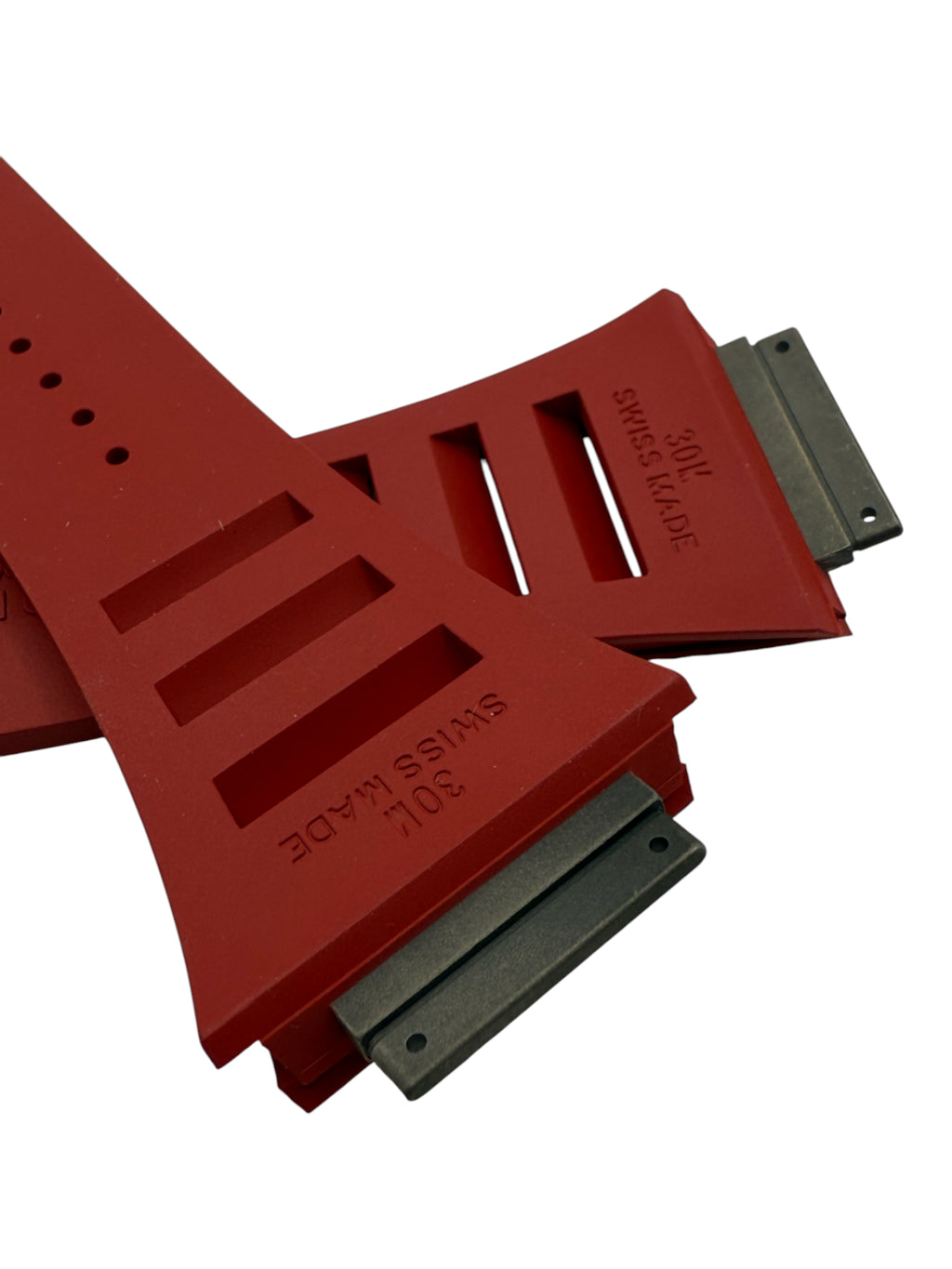 Richard Mille Red Rubber Strap for RM035 RM055 RM030 NEW OEM 30M