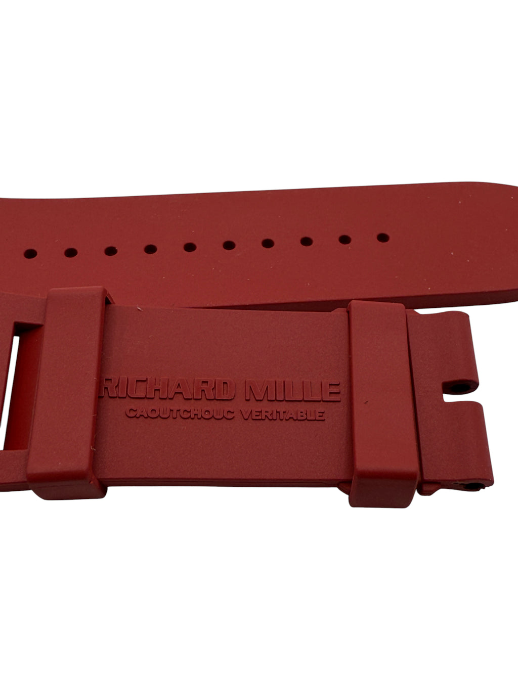 Richard Mille Red Rubber Strap for RM035 RM055 RM030 NEW OEM 30M