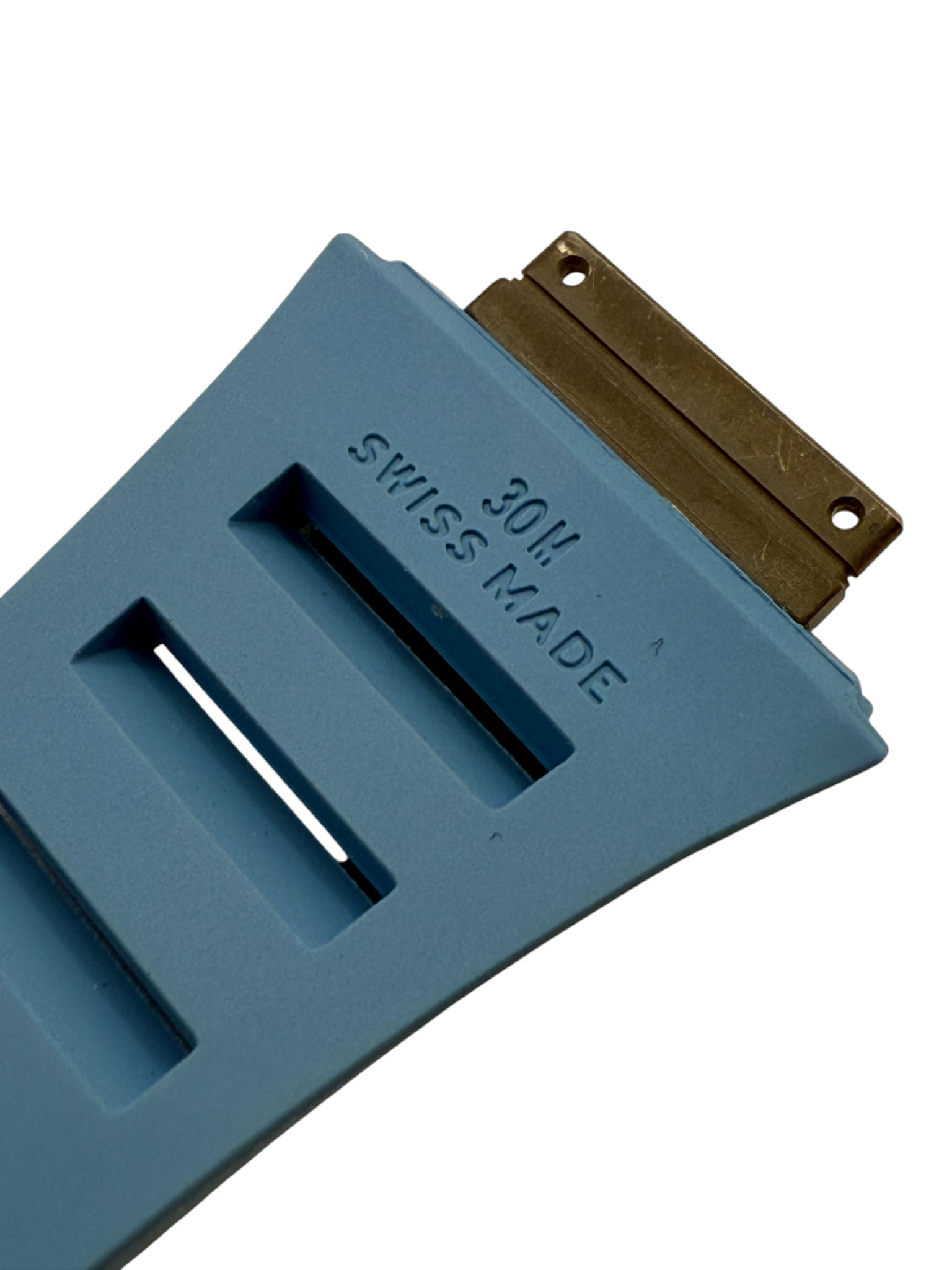 Richard Mille Baby Blue Rubber Strap for RM035 RM055 RM030 NEW OEM 30M